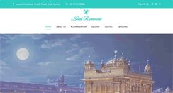 Desktop Screenshot of hotelramneekamritsar.com